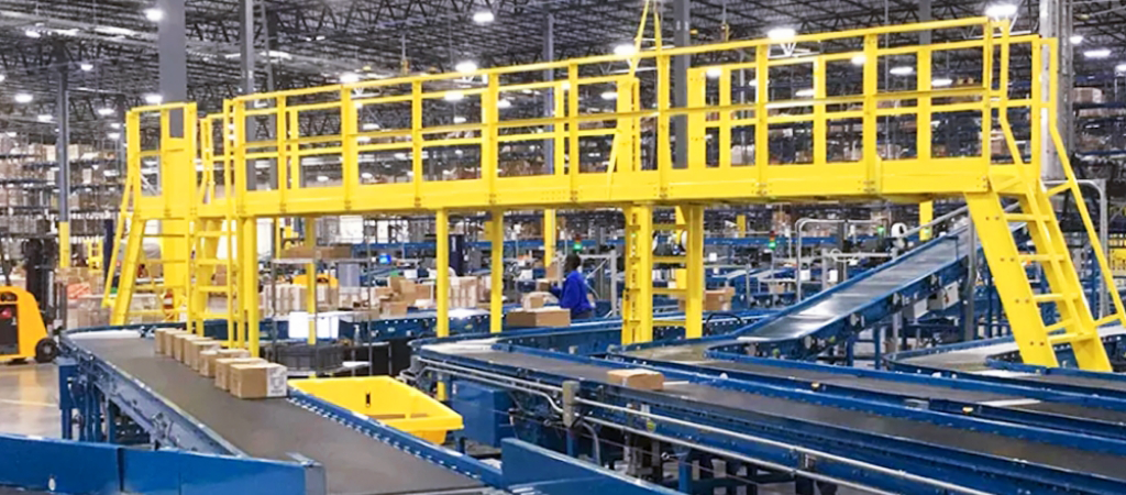 Warehouse mezzanines.